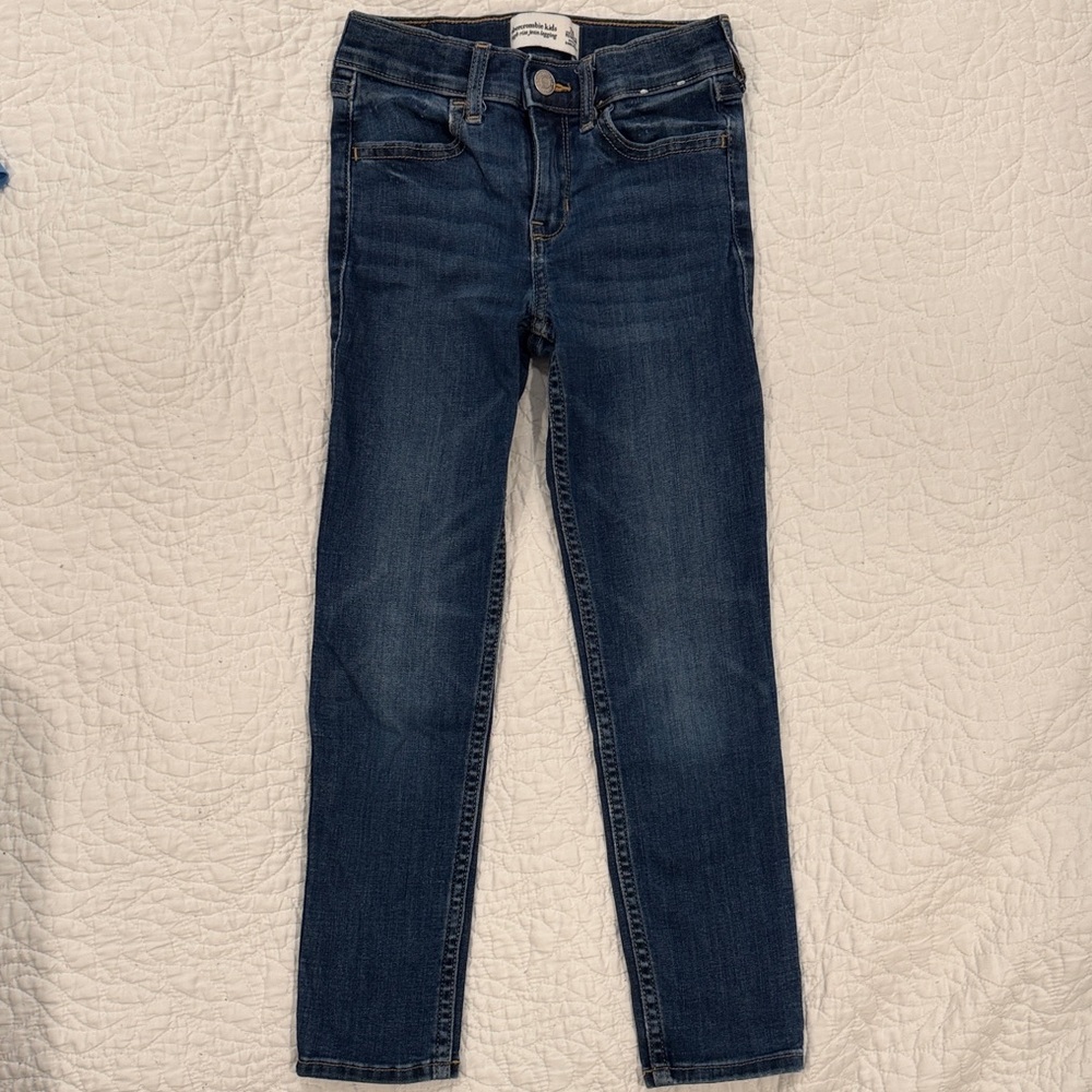 abercrombie kids Dark Blue Skinny Jeans